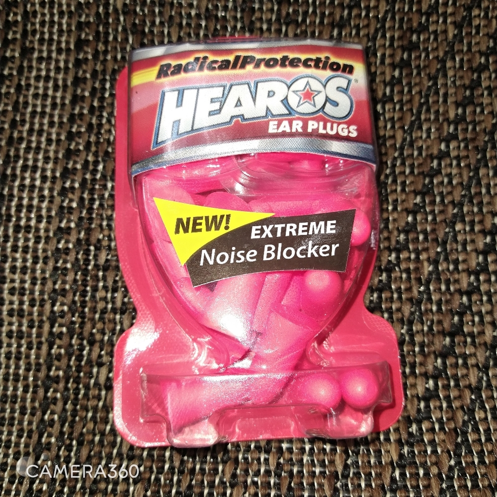 Hearos Radical Protection Earplugs with Free Case24.0ea